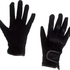 Begroting ❤️ Horka Paardrijhandschoenen Domy Zwart Maat S ????