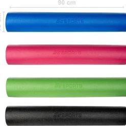 Korting ???? ScSports - Yoga Massage Roller - Foam Roller - Yoga Roller - 90 Cm - Ø 15 Cm - Blauw ???? -Rogelli Shop 550x515 3