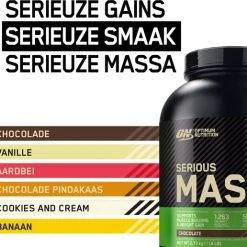Kopen ???? Optimum Nutrition Serious Mass Bundel - Serious Mass Gainer Banana + ON Shakebeker - Weight Gainer - 2727 Gram (8 Servings) ???? 13 Kopen ???? Optimum Nutrition Serious Mass Bundel - Serious Mass Gainer Banana + ON Shakebeker - Weight Gainer - 2727 Gram (8 Servings) ???? -Rogelli Shop 550x516 2