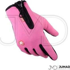 Coupon ❤️ Merkloos Thermische Touchscreen Handschoenen - Sporthandschoenen - Winddicht - Waterdicht - Fleece - Roze - Maat S ????