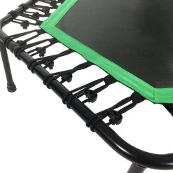 Flash-uitverkoop ???? Tunturi Hexagon Fitness Trampoline - Mini Trampoline Met In Hoogte Verstelbare Handgreep - Incl. Beschermhoes - Incl. Gratis Fitness App ???? -Rogelli Shop 550x518 2