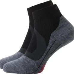 Promo ???? FALKE RU4 Endurance Cool Short Hardloopsokken Kort Zacht Antizwet Atiklit Kleurrijk Zonder Motief Vochtregulerend Optimale Pasvorm Ademend Sneldrogend Zwart Heren Sportsokken - Maat 46-48 ???? -Rogelli Shop 550x518 4