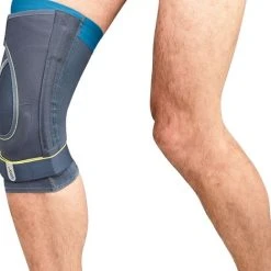 Flash-uitverkoop ⭐ Push Sports Kniebrace - Donkergrijs - Maat L ???? -Rogelli Shop 550x519 3