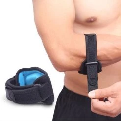 Beste Verkoop ⭐ Aolikes Tennisarm Bandage - Elleboog Ondersteuning - Tennisarm Brace - Golfarm - Verstelbaar - Zwart ????