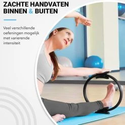 Nieuw ❤️ Positive Things Pilates Ring - Yoga Ring - Yoga Wiel - Hoogwaardige Fitness Ring ???? -Rogelli Shop 550x521 1