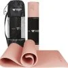 Groothandel ???? Yoga Mat - Fitness Mat Rose Gold - Sport Mat - Yogamat Anti Slip & Eco - Extra Dik - Duurzaam TPE Materiaal - Incl Draagtas Van Rockerz Fitness® ⌛