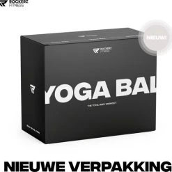 Kopen ✔️ Rockerz Fitness® - Yoga Bal Inclusief Pomp - Pilates Bal - Fitness Bal - Zwangerschapsbal - Goede Houding Bij Het Thuiswerken - 65 Cm - Kleur: Parelmoer ???? -Rogelli Shop 550x534 2
