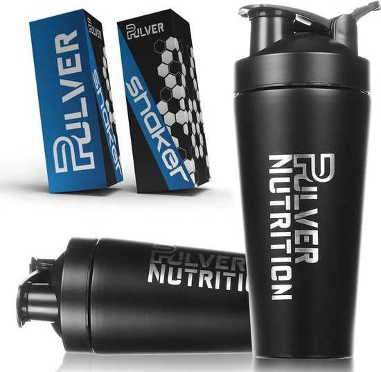 Coupon ???? Pulver - RVS Shakebeker - Proteine Shaker - BPA Vrij - 1000ml – Thermo - Shaker - Zwart ✨ 8 Coupon ???? Pulver - RVS Shakebeker - Proteine Shaker - BPA Vrij - 1000ml – Thermo - Shaker - Zwart ✨ - Afbeelding 8