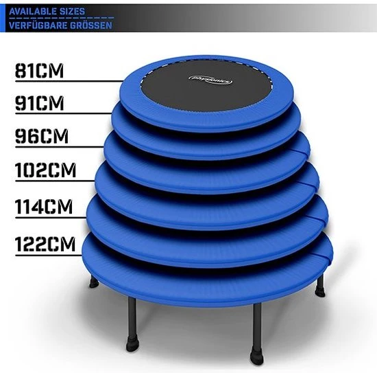 Beste deal ???? Physionics GoodVibes - Fitness Trampoline Met Beschermrand Voor Kinderen En Volwassenen - Diameter 91 Cm - Voor Binnen En Buiten Gebruik - Maximaal 100 Kg - Mini Tuin Trampoline ???? 2 Beste deal ???? Physionics GoodVibes - Fitness Trampoline Met Beschermrand Voor Kinderen En Volwassenen - Diameter 91 Cm - Voor Binnen En Buiten Gebruik - Maximaal 100 Kg - Mini Tuin Trampoline ???? - Afbeelding 2