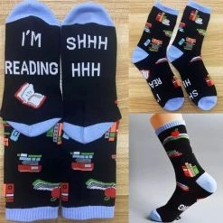 Kopen ???? Akyol Sokken Lees Sokken Met Tekst I’m Reading Sokken Boeken - Sokken Leraar - Juf - Meester - Sokken Voor Juf Of Meester - Cadeau Voor Meester - Lezen Sokken - Afscheidscadeau - Dames En Heren Sokken Maat 39/43 - Sokken Voor Heren - Afscheids Cadeau ????