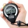 Goedkoop ???? TIS - Stopwatch Pro 025 - Waterdicht - Inc. Nekkoord 8 Cm Zwart ????