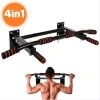 Beste Pirce ???? YS Professionele 4in1 Pull Up Bar - Pull Up Station - Fitness Optrekstang - Wandmontage - Eenvoudige Bevestiging - 150KG Draagkracht - 6 Handgrepen - Multifunctionele Ring ✔️