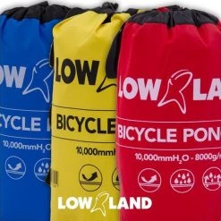 Beste Verkoop ???? LOWLAND OUTDOOR® Fietsponcho 100% Waterdicht (10.000mm) - Ademend (8.000g/M²) PFAS Vrij! ???? -Rogelli Shop 550x548 3