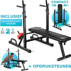 Top 10 ⭐ Sportstech BRT300 - Innovatieve Halterbank - Houder Voor Gewichten - Opklapbaar - Antislip ⭐ -Rogelli Shop 550x549 11