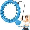 Gloednieuw ???? Zoluko Hoelahoep - Incl. E-Book - Hula Hoop - Hoepel - Hoelahoep Fitness - Hula Hoop Fitness - Fitness Hoepel - Weighted Hula Hoop - Weight Hoop - Hoelahoep Met Gewicht - Hoelahoep Volwassenen - Hoepel Fitness - Body Hoop - 1.7 KG - Blauw ????