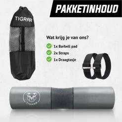 Gloednieuw ???? Tigrar Barbell Pad - Hip Thrust Pad - Nekbeschermer - Incl. Draagtas En Klittenbandbevestiging ❤️ -Rogelli Shop 550x550 114