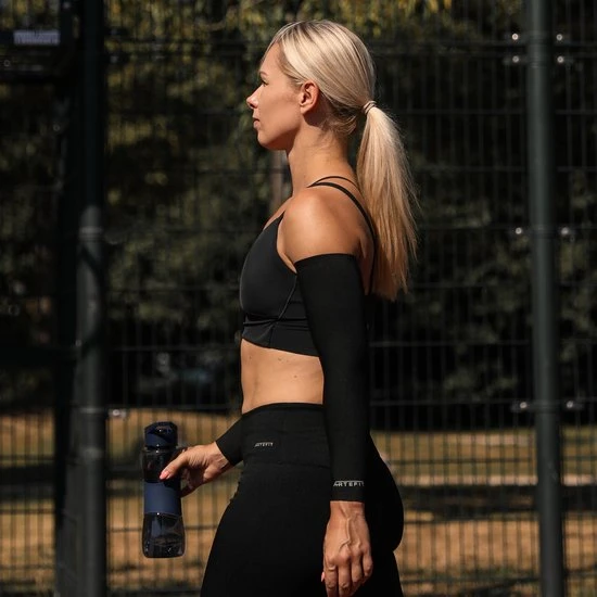 Korting ???? Artefit Compressie Full Arm Sleeves – Unisex – Langdurige Compressie - XS - Black ???? 4 Korting ???? Artefit Compressie Full Arm Sleeves – Unisex – Langdurige Compressie - XS - Black ???? - Afbeelding 4