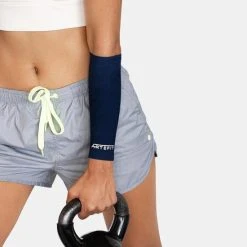 Uitgang ✨ Artefit Compressie Arm Sleeves – Unisex – 4x Langer Compressie - L - Indigo ???? -Rogelli Shop 550x550 129