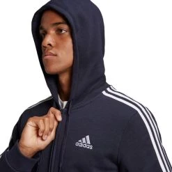 Coupon ???? Adidas - Essentials Fleece 3-Stripes Hoodie - Heren Hoodie -L ???? -Rogelli Shop 550x550 130