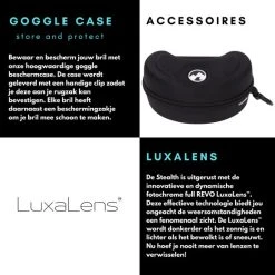 Nieuw ???? MowMow® STEALTH - Skibril + Zonnebril | Photochromic LuxaLens | Luxe Skibrilcase | Unisex | UV400 ???? -Rogelli Shop 550x550 138