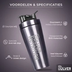 Beste recensies van ⭐ Pulver - RVS Shakebeker - Proteine Shaker - BPA Vrij - 1000ml - Thermo - Shaker - Silver ❤️ -Rogelli Shop 550x550 208