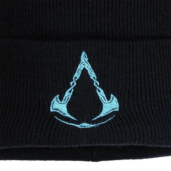 Nieuw ???? Difuzed Assassin's Creed Beanie Muts Valhalla Logo Zwart ✔️ 3 Nieuw ???? Difuzed Assassin's Creed Beanie Muts Valhalla Logo Zwart ✔️ - Afbeelding 3