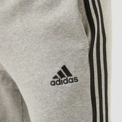 Goedkoop ⌛ Adidas Essentials 3-Stripes Fleece Joggingbroek Grijs Heren - Maat XL ???? -Rogelli Shop 550x550 242