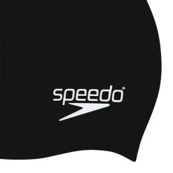 Korting ???? Speedo Junior Plain Moulded Silicone Unisex - Zwart - One Size ???? -Rogelli Shop 550x550 249