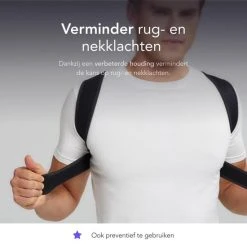 Flash-uitverkoop ???? JotaSport Postuur Corrector - Rugbrace - Postuurcorrector - Bij Rug- En Nekklachten - Verstelbaar - Rug Corrector - Postuur Corrector - Houding Corrector - Rugband ???? -Rogelli Shop 550x550 263