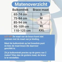 Uitgang ???? Ikigai® Rugbrace Onderrug - Rugband Met Baleinen - Rug Brace Voor Lage Rugpijn - Rug Corrector Voor Houding Correctie - Rugbandage Ondersteuning Band - Geschikt Voor Man En Vrouw - Alle Maten Beschikbaar ???? -Rogelli Shop 550x550 316