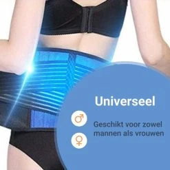 Uitgang ???? Ikigai® Rugbrace Onderrug - Rugband Met Baleinen - Rug Brace Voor Lage Rugpijn - Rug Corrector Voor Houding Correctie - Rugbandage Ondersteuning Band - Geschikt Voor Man En Vrouw - Alle Maten Beschikbaar ???? -Rogelli Shop 550x550 317