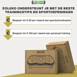 Beste Verkoop ❤️ Zoluko Fitness Trilplaat Met Bluetooth Functie - Incl. Weerstandsbanden En Afstandsbediening - LED Display - USB Port - Antislip Rubber - 5 Trainingsprogramma's - 99 Snelheid Niveaus - Powerplate - Trilplaat Fitness - Zwart ???? -Rogelli Shop 550x550 32