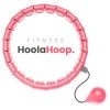 Begroting ???? Merkloos Verstelbare Fitness Hoelahoep - Hoepel - Weight Hula Hoop - 1 Kg - Volwassenen - Roze - 130cm ????