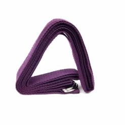 Hete verkoop ???? Yogi & Yogini Yoga Riem D-ring Paars Katoen - 250x3 Cm ???? -Rogelli Shop 550x550 386