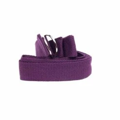 Hete verkoop ???? Yogi & Yogini Yoga Riem D-ring Paars Katoen - 250x3 Cm ???? -Rogelli Shop 550x550 387
