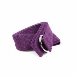 Hete verkoop ???? Yogi & Yogini Yoga Riem D-ring Paars Katoen - 250x3 Cm ???? -Rogelli Shop 550x550 391