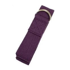 Hete verkoop ???? Yogi & Yogini Yoga Riem D-ring Paars Katoen - 250x3 Cm ???? -Rogelli Shop 550x550 392