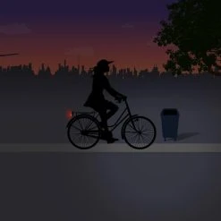 Uitgang ✔️ Spanninga Solo Xb - Achterlicht - Aan/uit - Rood ⭐ -Rogelli Shop 550x550 395