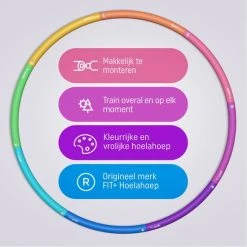 Flash-uitverkoop ???? Sportbay Fit+ Happy™ Fitness Hoelahoep 1.4 Kg ???? -Rogelli Shop 550x550 428