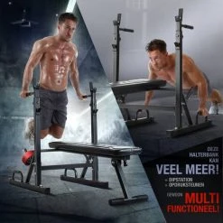 Top 10 ⭐ Sportstech BRT300 - Innovatieve Halterbank - Houder Voor Gewichten - Opklapbaar - Antislip ⭐ -Rogelli Shop 550x550 475