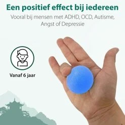 Uitgang ???? WeRelieff Stressbal Voor Hand - Set Van 3 Ronde Stressballen Voor Kinderen & Volwassenen - Hand Trainer In Oranje Blauw Groen ???? -Rogelli Shop 550x550 488