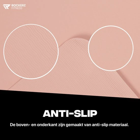 Groothandel ???? Yoga Mat - Fitness Mat Rose Gold - Sport Mat - Yogamat Anti Slip & Eco - Extra Dik - Duurzaam TPE Materiaal - Incl Draagtas Van Rockerz Fitness® ⌛ 4 Groothandel ???? Yoga Mat - Fitness Mat Rose Gold - Sport Mat - Yogamat Anti Slip & Eco - Extra Dik - Duurzaam TPE Materiaal - Incl Draagtas Van Rockerz Fitness® ⌛ - Afbeelding 4