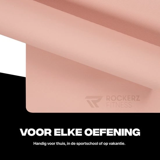 Groothandel ???? Yoga Mat - Fitness Mat Rose Gold - Sport Mat - Yogamat Anti Slip & Eco - Extra Dik - Duurzaam TPE Materiaal - Incl Draagtas Van Rockerz Fitness® ⌛ 8 Groothandel ???? Yoga Mat - Fitness Mat Rose Gold - Sport Mat - Yogamat Anti Slip & Eco - Extra Dik - Duurzaam TPE Materiaal - Incl Draagtas Van Rockerz Fitness® ⌛ - Afbeelding 8