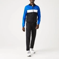 Uitgang ???? Lacoste Colorblock Hooded Trainingspak Mannen - Maat S ???? -Rogelli Shop 550x550 535