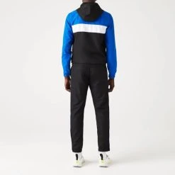 Uitgang ???? Lacoste Colorblock Hooded Trainingspak Mannen - Maat S ???? -Rogelli Shop 550x550 536