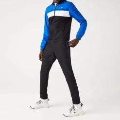 Uitgang ???? Lacoste Colorblock Hooded Trainingspak Mannen - Maat S ???? -Rogelli Shop 550x550 537