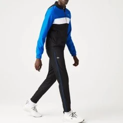 Uitgang ???? Lacoste Colorblock Hooded Trainingspak Mannen - Maat S ???? -Rogelli Shop 550x550 539