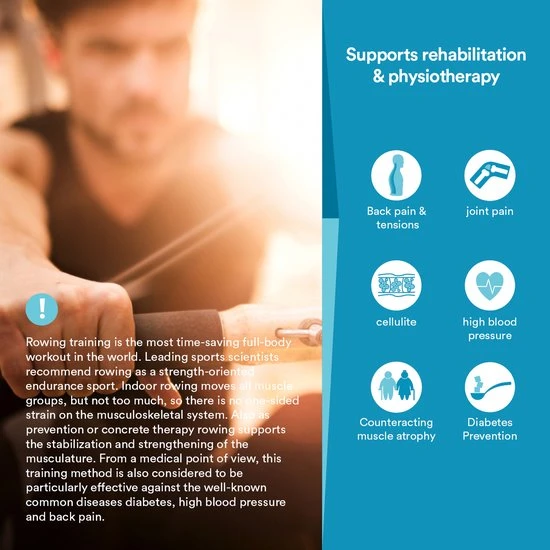 Korting ???? Skandika Regatta Poseidon Roeimachine – Roeimachine - 2 In 1 Multi Gym, Opvouwbaar, Polyfiber Tractiesysteem Met 3 Weerstandsniveaus, Incl. 3 Trainingsgrepen, Tot 110 Kg, LCD Display, Fitnessapparatuur - Roeimachine Voor Thuis – Grijs ???? 3 Korting ???? Skandika Regatta Poseidon Roeimachine – Roeimachine - 2 In 1 Multi Gym, Opvouwbaar, Polyfiber Tractiesysteem Met 3 Weerstandsniveaus, Incl. 3 Trainingsgrepen, Tot 110 Kg, LCD Display, Fitnessapparatuur - Roeimachine Voor Thuis – Grijs ???? - Afbeelding 3