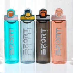 Korting ❤️ Waterfles 750ml - Tropical Peach Transparant - Sport Bidon 0,75L - Drinkfles - Herodeals ❤️ -Rogelli Shop 550x550 603