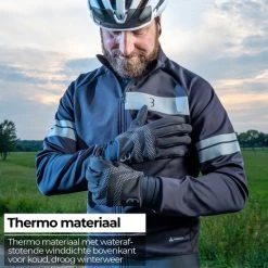 Promo ⭐ BBB Cycling RaceShield WB 2.0 Fietshandschoenen Winter - Fiets Handschoenen Touchscreen - Wind- En Waterdicht - Zwart - Maat XXL ⭐ -Rogelli Shop 550x550 63